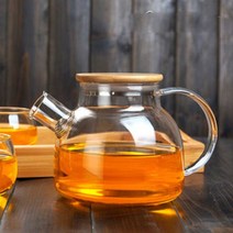 넓은 입구 내부 거름망 내열 강화유리 티포트 1000ml _ 79421300EA, 본상품선택, 본상품선택