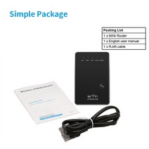 무선 라우터 인터넷 공유기 와이파이 미니 리피터 범위 확장기 브리지 액세스 포인트, 1.EU plug - without Retail Box