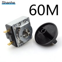 타이머스위치 자동불끄기 무선전등 15M 30M 60M 90M 120M 전기 압력 밥솥 타이머 벨 전자 레인지 기계 시간, [02] 60M