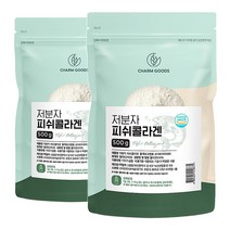 저분자 콜라겐 피쉬콜라겐 어류 생선 콜라겐 가루 분말 대용량 500g, 2팩