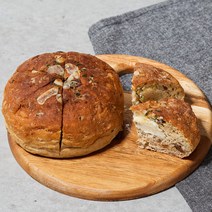 [하눅] 영천 육쪽마늘 호밀빵 국산100% 마늘빵 천연발효 아침식사대용 간식, 2개