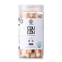 더내추럴 꾸꾸바이츠 연어 90g, 5개