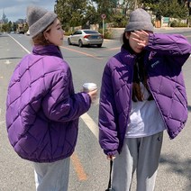 스타일아유 여성 다이아몬드 퀄팅 웰론 패딩 겨울 경량 퀄팅패딩 여성초 깔깔이 점퍼 재킷 두꺼운 윗도리 누빔 AYBYDW0084