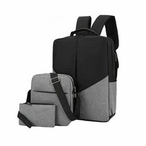 에이치플러스몰 LEA B501 USB포트 더블백팩