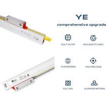 고정밀 0.001MM 1UM 선형 인코더 스케일 5V TTL DB9 100 기계 용, 08 1u 450mm