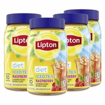 Lipton Iced Tea Mix Sugar Free Raspberry 립톤 라즈베리 아이스티 무설탕 2.6oz(73.8g) 8팩