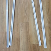 커튼레일 F16 커튼레일최대길이480cm 부드러운레일 고급레일 커튼부곡품, 화이트