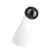 스마트 고양이 레이저 포인터 장난감 대화형 자동회전 캐치 훈련 LED, 중국, 하얀