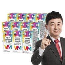 리얼닥터 멀티비타민 123 미네랄 /23종 종합비타민 1일 1정 100% 활력 에너지 충전/피로회복/목넘김이 좋은 사이즈/980mg*60정/온가족 비타민/영양제, 60정, 11개