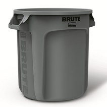 러버메이드 브루트 컨테이너 37L, 회색, 1개