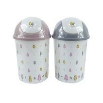 포레스트 원형 스윙 사무실 학생방 다이소 휴지통 3L, 없음