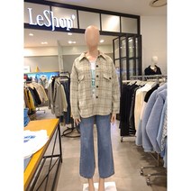 [르샵] (LB12JK070) 체크 오버핏 자켓