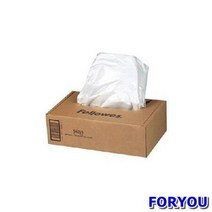 ForU57 세단기 폐지함 비닐백 50매 문서세단기 사무용품 문구용품 사무기기