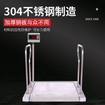 휠체어 체중계 병원 무게 전자 저울 요양원 측정 투석, C. 304스테인리스/500kg/0.kg