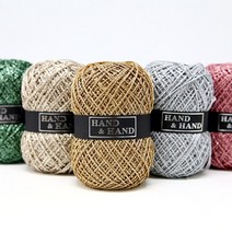 니뜨 덜실(50g) 뜨개실무료도안증정 니뜨특수사 코팅실 사계절실 뜨개실, 5(골드)