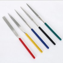 다이야몬드야스리 5종 평줄 원형줄 사각줄 세공줄 철연마, 5.사각형야스리