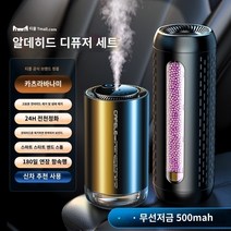 차량용 공기청정기 아로마테라피 가습 카스프레이로 냄새와 포름알데히드를 제거하는 차량용 신차탈취기, 19. [강력한 탈취 및 알데하이드 제거♥ 신속한 정화