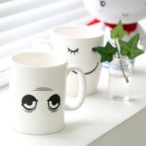 아트박스/디자인에버 졸린눈이 번쩍떠지는 wake up 머그, 본품