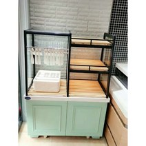 빵집게 걸이 롱집게 뷔페 빵집 트레이 고기집게, A