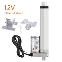 엑추에이터 선형 액추에이터 12v 브래킷 메탈 기어 전기 선형 모터 스트로크 50mm 100mm 150mm 200mm 250mm 300mm 350mm 400mm 30w 2.5a, 스트로크 300mm, 1500n 4mm 초