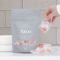 올챌린지 아르꼬 고농축 캡슐형 세탁조 클리너 12개입, 샤벳인더가든