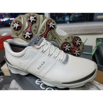 에코 골프화 바이옴 스파이크 285전후 화이트 야크가죽