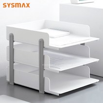 시스맥스 3단 레보트레이/3단서류받침, 민트