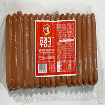 하림 후랑크2 소시지 1kg 치킨 후랑크 캠핑 핫도그 바베큐 업소용