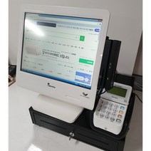 밸크리텍밸런스 중고포스 배달용POS 카페 마트 식당등 포스단말기 배달의민족 요기요포스기, 밸런스, 금전함