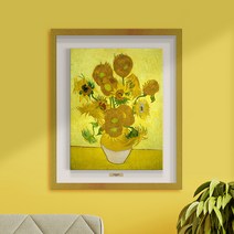 위아트 풍수지리 그림 고흐 해바라기 모네 금전운 명화 액자 12종, 7.호쿠사이_카나가와의 36개의 큰 파도