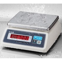 카스 SW-2W 방수저울 SW2-6CW 수산시장 식당 수산식품 LCD 충전식 6kg, SW2-3EW