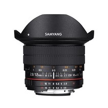니콘 DSLR 카메라용 삼양 12mm F2.8 초광각 어안 렌즈 풀 프레임 호환