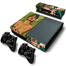 Girls Skin Sticker Xbox One 게임 콘솔 Kinect 카메라 및 컨트롤러 GTA5 용 비닐 데칼 커버 랩, 한개옵션1, 한개옵션0