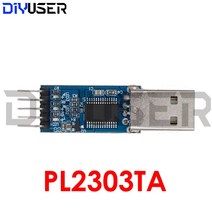 변환기 dcPL2303HX USB To RS232 TTL 컨버터 어댑터 모듈/USB UART 모듈 CH340G 3.3V 5V 스위치, 03 PL2303TA Module