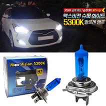 올뉴SM7 SM5 SM6 SM3 QM3 QM6 QM5 5300K 화이트 전조등 안개등 할로겐램프 백색 헤드라이트 2P세트, H3(2p_1세트)