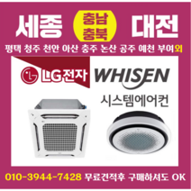 LG 휘센 TW0900Y2SR 원형 에어컨 천장형 냉난방기 대전시 세종시 천안 25평 설치