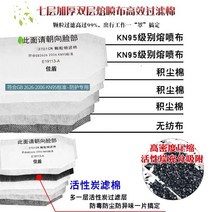 한지마스크 가면 복면 펠릿 코튼 통기 집먼지 덴탈마스크, 기본, T06-500 슬라이스 7 두꺼운 층 이중