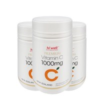 뉴질랜드 하이웰 프리미엄 비타민 C 츄어블 1000mg 120정 3팩 HiWell Vitamin