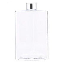 워터북 경량 사각형 보틀 마이보틀 물병, 레드500ml