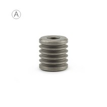 회색 티타늄 나이프 비즈 DIY Paracord 액세서리 우산 로프 테일 펜던트 부식 방지 녹 없음, 하나, 05 A Gray
