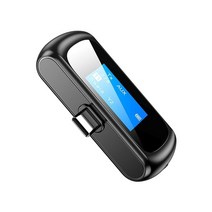 모니터 티비 컴퓨터용 usb 노트북 외장 위성 외장형 tv 수신 카드 원래 그래픽 저전력 비디오 많은 스팟type c 무선 오디오 어댑터 블루투스 5.1 기 송신기 지원 마이크, 검은색