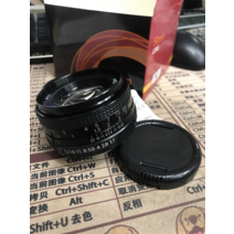 캠코더렌즈 카메라렌즈 50mm F1.7 대구경 표준 프라임 풀 가로 수동 초점 렌즈 캐논 EOS 니콘 AI 펜탁스 P, 01 orange_02 Nikon