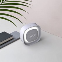 아이노비아 오르미 무소음 LED 디지털 알람 탁상시계 무드등 수유등 수면등 침실등, 탁상시계 무드등 NL-02C