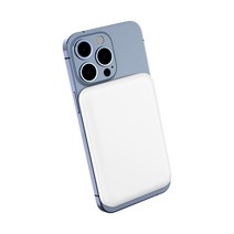 만렙 아이폰 맥세이프 보조배터리 5000mAh, 블랙