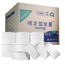 해피바이 에코프리미엄점보롤 3겹16롤, 16롤, 2박스