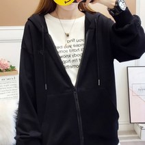 가바바 여성 후드집업 파스텔톤 여성스러운 분위기 갑 데일리 긴팔 티셔츠 G39301