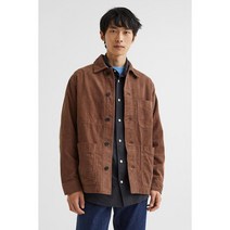 H&M 코듀로이 셔츠 재킷 브라운 0978439007