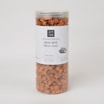 제로랩스 강아지 대용량 고기가득 져키 1kg, 1개, 연어
