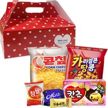 행복장바구니 과자선물세트, 11.땡땡이손잡이세트e, 1개