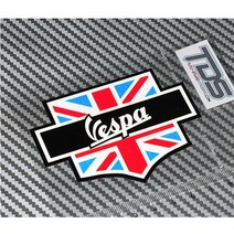 베스파스티커 파츠 튜닝악세사리 베스파로고 액세서리 스쿠터스티커 베스파용품 엠블럼, (06)영국국기
